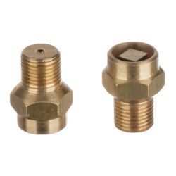Plumbing Valves - Pack/2 - 1/8" - Brass Air Vents