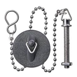 Poly Basin Plug & Chain Set (no.1)