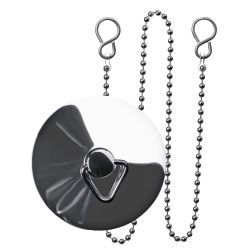 Chrome Plated Bath Plug and Chain Set (no.3)