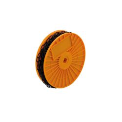 Round Wire Chain, Black, 2,0Mm