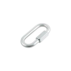 Oval Quick Link, Zp   6Mm