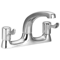 1/2" 1/4 Turn Dual Flow Sink Mixer