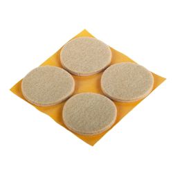 Parquet Glider Self-Adhesive 50mm  4 Piece Set