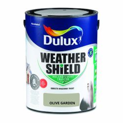 Dulux Weathershield Smooth Masonry Olive Garden 5L