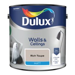 Dulux Walls & Ceilings Matt Rich Taupe 2.5L