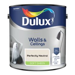 Dulux Walls & Ceilings Soft Sheen Perfectly Neutral 2.5L