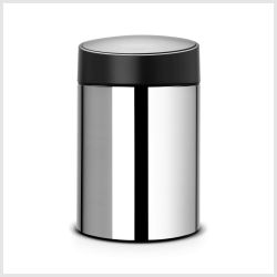 Brabantia Slide Bin 5 litre Black plastic lid