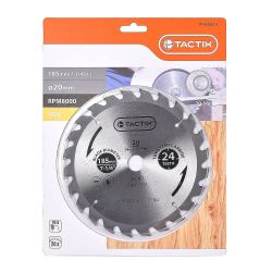 Tactix Circular Saw Wood 185X20 (16)Mm 24Tpi
