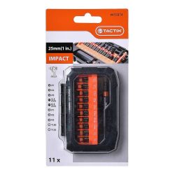 Tactix 11Pc Impact Bit Set Sl/Ph/Pz/Torx