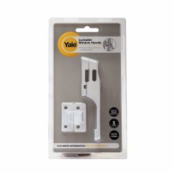 Yale White Lockable Window Handle P115W