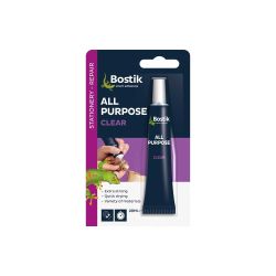 Bostik All Purpose Clear Adhesive 20ml