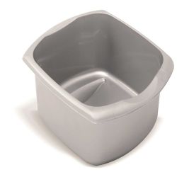 Addis 9.5l Rectangular bowl Metallic
