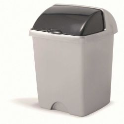Addis 25l Roll Top Bin Metallic