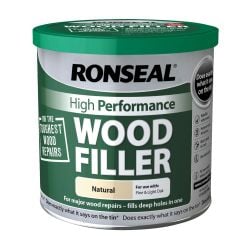 Ronseal 550g High Performance Wood Filler Natural