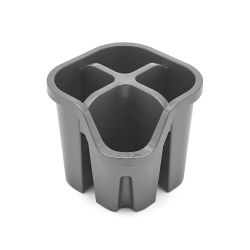 Addis Signature Plastic Cutlery Drainer - Metallic