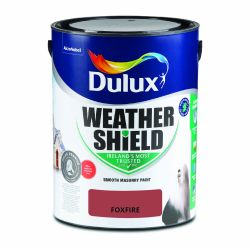 Dulux Weathershield Smooth Masonry Foxfire 5L