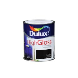 Dulux High Gloss Black 750ml