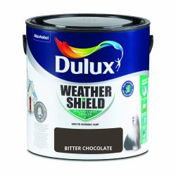 Dulux Weathershield Smooth Masonry Bitter Chocolate 2.5L