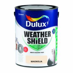 Dulux Weathershield Smooth Masonry Magnolia 5L