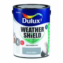 Dulux Weathershield Smooth Masonry Blue Grey 5L