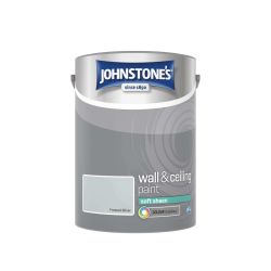 Johnstone's Vinyl Soft Sheen Frosted Silver 5ltr