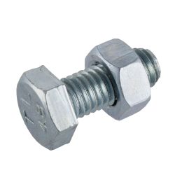 Hexagonal Screw M 8X 20 Zinc Plated Din933
