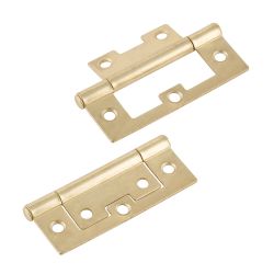 Louvered Hinge Door 65 Mm Brass Plated