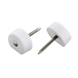 Shelf Support Plastic White To Hammering
