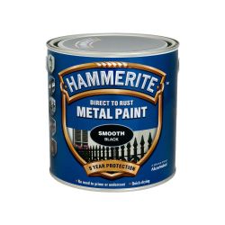 Hammerite Smooth Black 2.5L