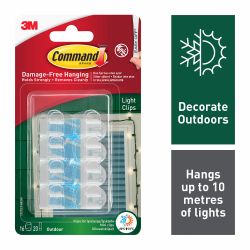 Command Outdoor Light Clips