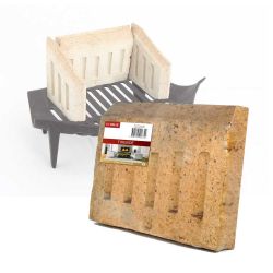 De Vielle 10In Back Brick For 18In Grate