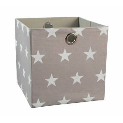 Liz Cube Box Beige Star Large