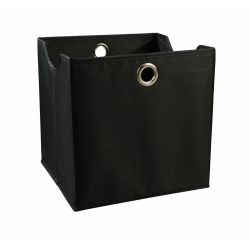 Liz Cube Box Black Plain Large