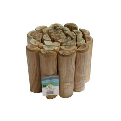 Wicklow Wood Log Roll Edging 1800mm x 150mm