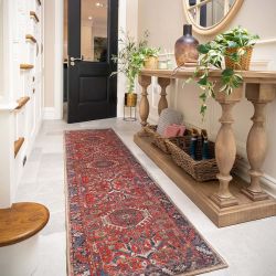 Everyday Washable Rudd Runner Rug - 60Cm X 240Cm