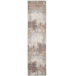 Kukoon Rugs Oscar Keslie Beige Runner Rug - 60cm x 240cm