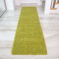 Vancouver Fern Green Runner Rug - 60cm x 230cm