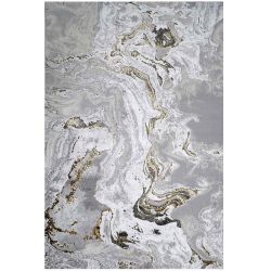 Kukoon Rugs Hatton Marble Gold Rug - 80cm x 150cm