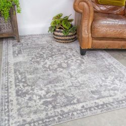 Oscar Demelza Grey Rug - 60cm x 110cm