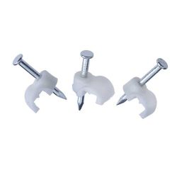 Bell Wire Clips Qty 50 (White)
