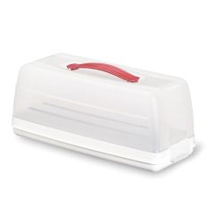 Curver Cake Box Rectangular Clear