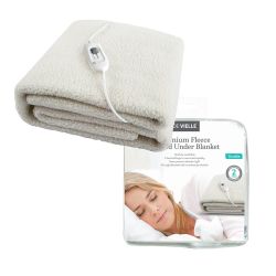 De Vielle Premium Fleece Electric Under Blanket (Double)
