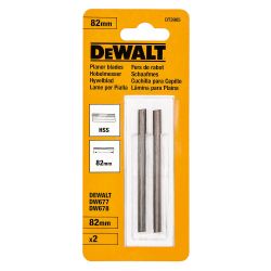 DEWALT HSS Reversible Planer Blades 82mm