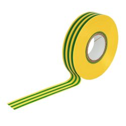 Insulation Tape, 20M X 19Mm, Yellow/Green