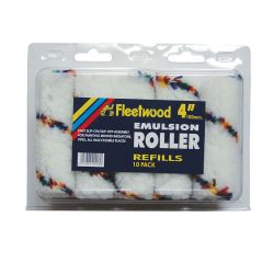 Fleetwood 4" Emulsion Sleeves 10 Pack