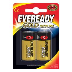 Eveready Alkaline Gold C 2 Pack