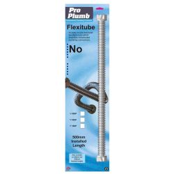 Flexible Hosing - 500mm BSP 1/2" Long Flexi Tube Connector