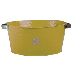 Gardman Oval Tidy Tub Rust Resistant Galvanised Steel