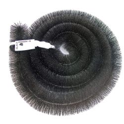 Hedgehog 4m Gutter Brush Black