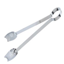 Kitchen Craft Stainless Steel 24cm Food Tongs